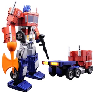 Robosen Optimus Prime transforming robot